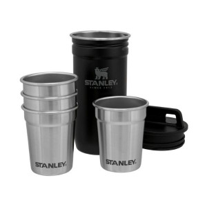 SET PAHARE DE SHOT CU RECIPIENT NEGRU ST10-01705-036 Stanley - Img 1