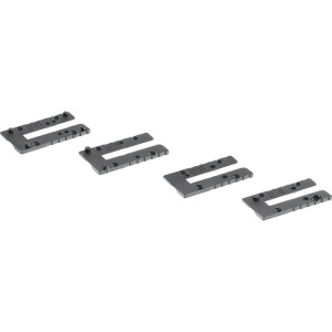 Set placi adaptoare pentru airsoft Umarex MOS 3, otel, 4 bucati, compatibil GLOCK MOS 3