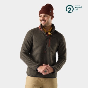 Smartwool - bluza - Second Cut Fleece 1/2 Zip - Burnt Sienna - L