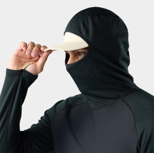 Smartwool - hanorac - Active Fleece Wind Hoodie - Nightfall/Deep Navy - L - Img 3