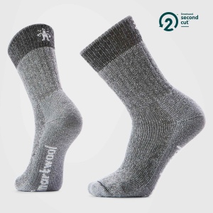 Smartwool - sosete merino - Hike Classic Edition Second Cut Crew Socks - Black - L (42-45)