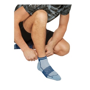 Sosete Alergare Barbati Icebreaker Merino Blend Run+ Ultralight Mini Albastru - Img 5