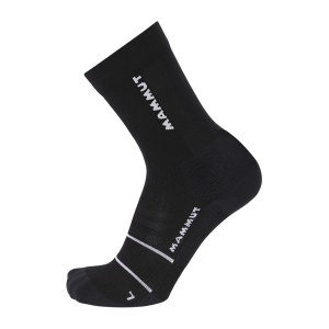Sosete Alergare Mammut Socks Trail Running Lightweight Merino Crew Black