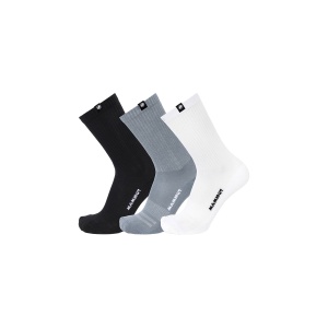 Sosete Mammut Socks Everyday Crew 3 Pack Black-Strata-White