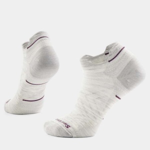 Șosete Merino alergare Smartwool Run - gri Ash | Low Ankle | Zero Cushion