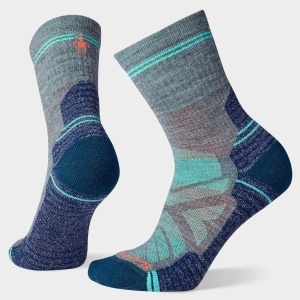 Șosete Merino hiking Smartwool Hike - gri Medium Gray | Mid Crew | Light Cushion