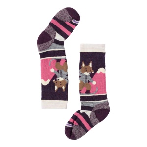 Sosete Schi Copii Smartwool Wintersport Fox Glade Over The Calf Moonbeam
