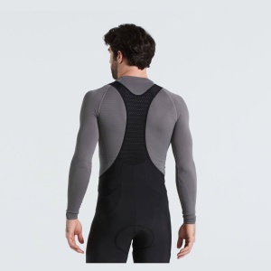 Specialized - bluza de corp ciclism cu maneca lunga pentru barbati Seamless Base Layer LS - gri inchis - Img 3