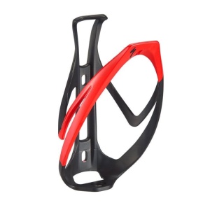 Specialized suport bidon apa bicicleta Rib Cage II - negru rosu lucios - Img 2