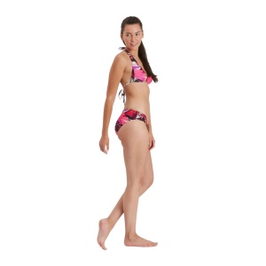 Speedo - costum inot femei 2 piese - Mix &amp; Match Triangle - Bleumarin I Roz - Img 3