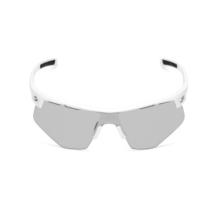 Spiuk - ochelari soare sport fotocromatici Mirus, lentile Lumiris II, transparente- rama alba - Img 2