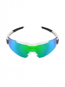 Spiuk - ochelari soare sport - Profit - rama alba - lentila oglinda albastra-verde cat. 3 + lentila transparenta - Img 2