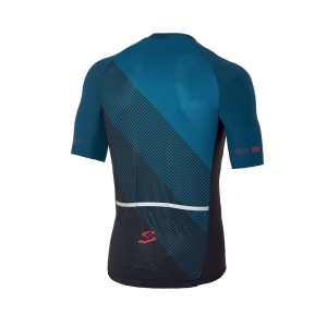 Spiuk - Tricou ciclism pentru barbati maneca scurta Summum Stratos SS men jersey - albastru bleumarin - Img 2