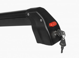 Suport schi snowboard Menabo Silver Ice BLACK pe bare transversale, 6 perechi ski / 4 snowboard - Img 2