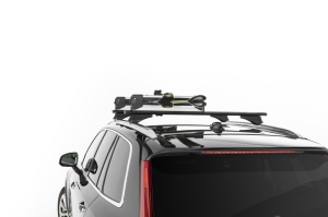 Suport schi snowboard Menabo Yelo 4 Silver pe bare transversale, 4 perechi ski / 2 snowboard - Img 12