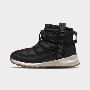 The North Face - ghete - ThermoBall Lace Up WP W - Black | Gardenia White - 36 - Img 2