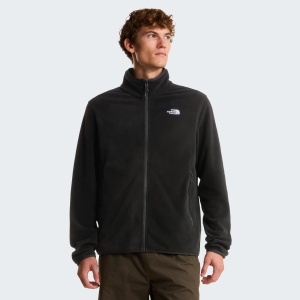 The North Face - polar barbati - Glacier Fleece Jacket - Black - S - Img 2