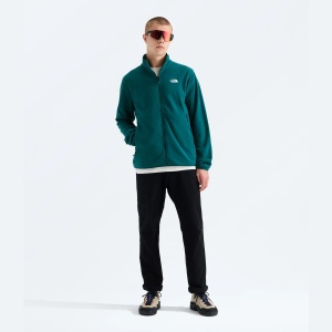 The North Face - polar barbati - Glacier Fleece Jacket - Black - S - Img 9