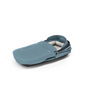 Thule Bassinet - Landou copii 0-6 luni, Mid Blue - Img 3
