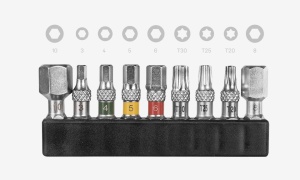 Topeak - set unelte dinamometrice pentru bicicleta Torq Stick - Img 3