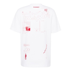 Tricou Barbati Mammut Base Multi-Pitch Alb - Img 6