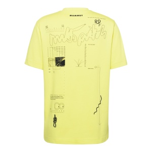Tricou Barbati Mammut Base Multi-Pitch Galben - Img 6