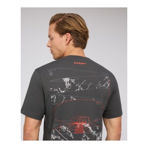 Tricou Barbati Mammut Base T-Shirt Men Avy Gabbro - Img 6
