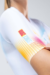 Tricou ciclism Gobik CX Pro 4.0 Hydrazero - alb multicolor - Img 5
