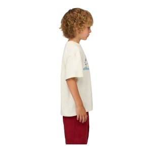 Tricou Copii Mammut Base Climbing Alb - Img 3