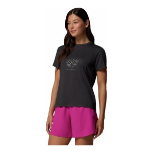 Tricou Femei Columbia Parsons Point™ Graphic Negru - Img 4