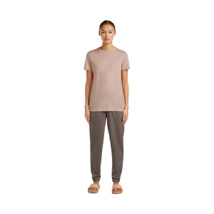 Tricou Femei Icebreaker Merino 150 Tech Lite Sparkling Stars Roz - Img 3
