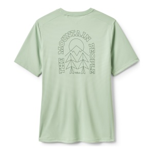 Tricou Femei RAB Force Cirque Fig Green - Img 2