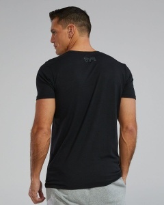 Tricou tehnic TYR Ultrasoft Lightweight - negru | confortabil și durabil - Img 2