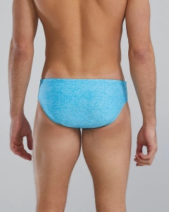 TYR - costum inot barbati tip slip - LAPPED Durafast Elite Brief - light blue | aqua - 28 - Img 2