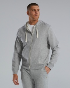TYR - hanorac - UltraSoft Terry Full-Zip Hoodie - gri