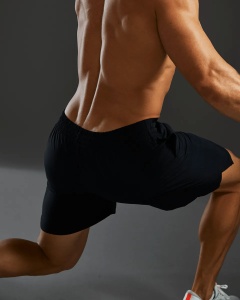 TYR - pantaloni scurti de inot pentru barbati - Deck-X Swim Short Solid - Black - 2XL - Img 9