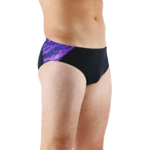 TYR - Slip inot pentru barbati - Cadence racer brief - negru mov - Img 6