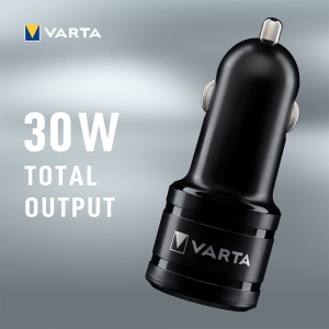 Varta - incarcator masina Car Charger Dual USB Fast 30W - mufa USB-C + mufa USB-A - Img 7