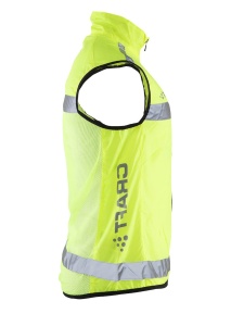 Vestă vizibilitate Craft ADV Visibility Vest - galben | EN 17353 - Img 2