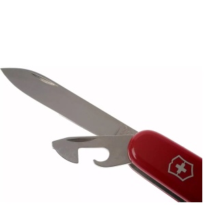 Victorinox - briceag camper, 13 functii - argintiu rosu - Img 5