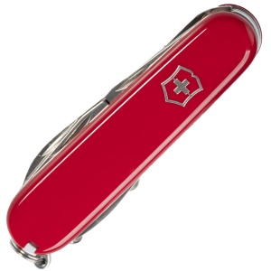 Victorinox - briceag camper, 13 functii - argintiu rosu - Img 7