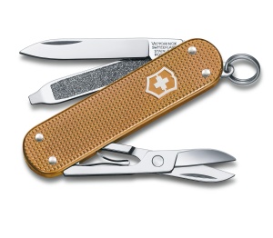 Victorinox - briceag clasic gama Alox - maro deschis nisipiu