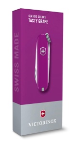 Victorinox - briceag multifunctional - 7 functii - Classic SD Colors - tasty grape - mov - Img 2