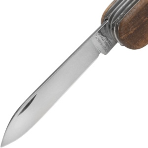 Victorinox - briceag pliabil Huntsman maner lemn, 13 functii - argintiu maro - Img 10