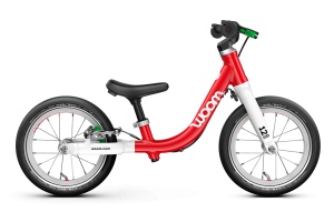 Woom 1 Go - bicicleta copii 12" - rosu