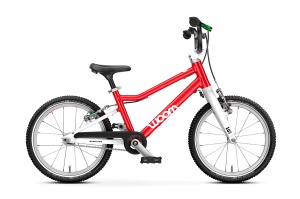 Woom 3 Go - bicicleta copii 16" - rosu