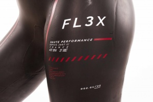 Z3R0D - costum neopren femei Flex wetsuit - black red - Img 3