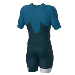 Z3R0D - Costum triatlon cu maneca scurta barbati - Racer MAN TTSUIT DEEP OCEAN - Img 2