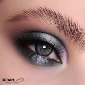 Lentile de contact colorate Gri, Cirilla Gray, Urban Layer, Lentile Premium