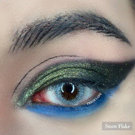 Lentile Colorate Albe, Snow Flake - Img 1